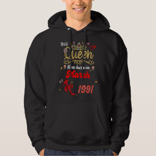 Diese Königin war im März 1991 März Geburtstag W G Hoodie