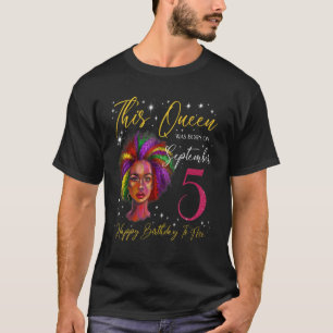 Diese Königin wurde am 5. September Geboren T-Shirt