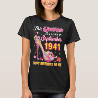 Diese Königin wurde im September 1941 Geboren, glü T-Shirt