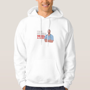 Diese Krankenschwester braucht einen Schuss Hoodie