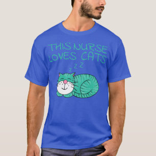 Diese Krankenschwester Lieben Katzen Katzenjammer T-Shirt