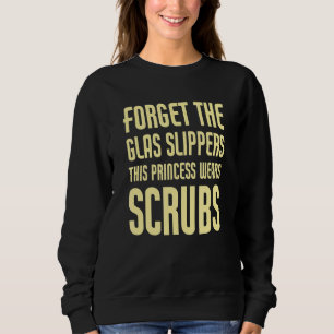 Diese Krankenschwester trägt Scrubs lustige Kranke Sweatshirt