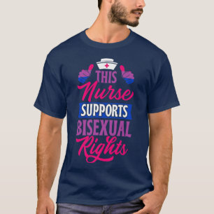 Diese Krankenschwester unterstützt die gesetzlich  T-Shirt
