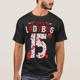 Diese Ladybug ist das 15-jährige Geburtstagsthema T-Shirt