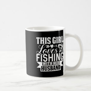 Diese Lieben, die mit ihrem Husbyny fischen Kaffeetasse