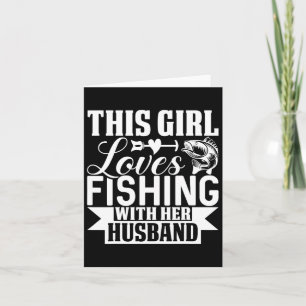 Diese Lieben, die mit ihrer Hand fischen Karte