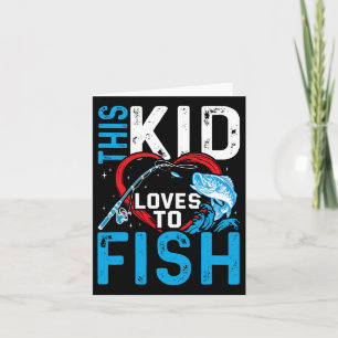 Diese Lieben für Jungen in der Fischerei Karte