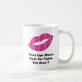 Diese Lippen, in denen gemacht für Talkin, got Tasse