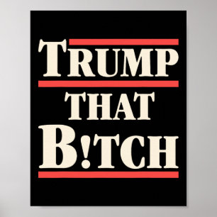 Diese lustige Wahl Trump Poster