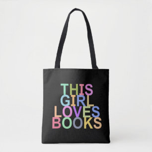 DIESE MÄDCHEN LIEBEN BUCHEN TOTE BAG