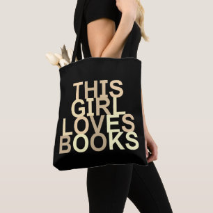 DIESE MÄDCHEN LIEBEN BUCHEN TOTE BAG