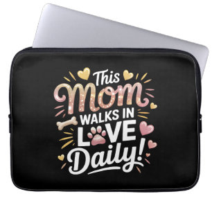 Diese Mama geht täglich in der Liebe - Mama für Ha Laptopschutzhülle