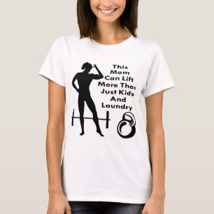 Diese Mama kann mehr als Kinder und Wäsche #U heb T-Shirt