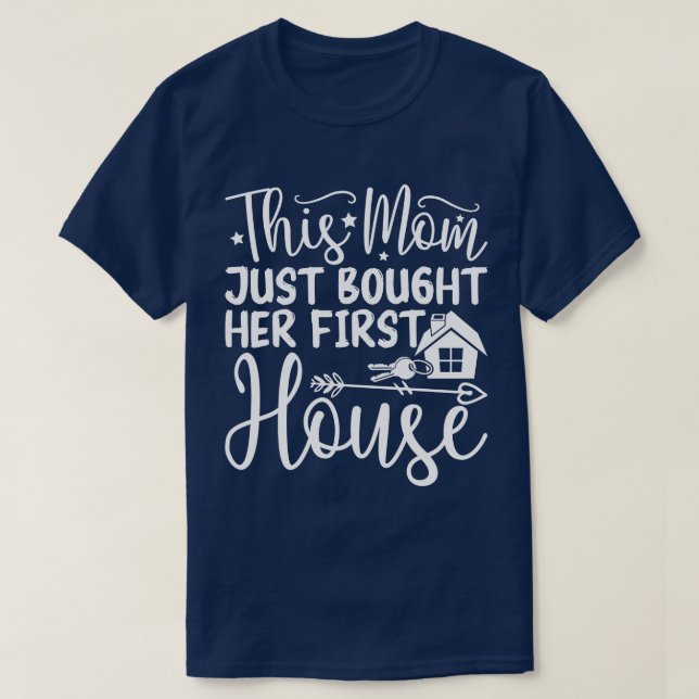 Diese Mama kaufte gerade ihre erste Haus lustige M T-Shirt (Design vorne)