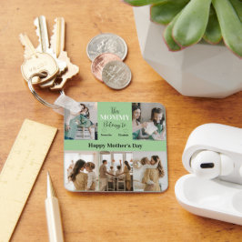 Diese Mami gehört - Personalisiertem Foto | Schlüsselanhänger