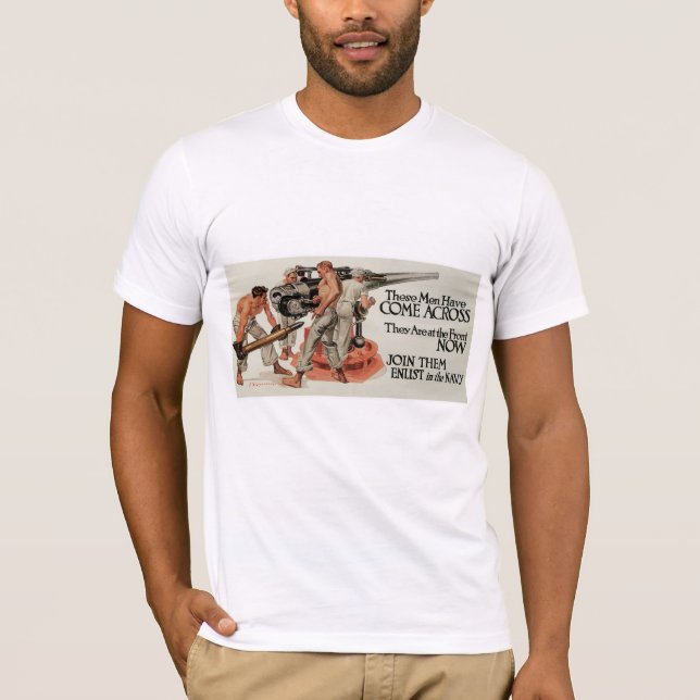 Diese Männer sind gekommen T-Shirt (Vorderseite)