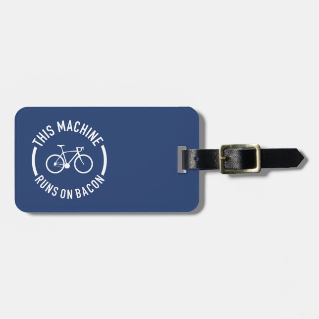 Diese Maschine läuft auf Bacon Gepäckanhänger (Vorderseite horizontal)