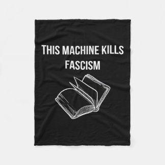 Diese Maschine tötet den Faschismus - Buchlesen - Fleecedecke