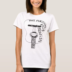 Diese Maschine tötet Faschisten Woody Guthrie, das T-Shirt
