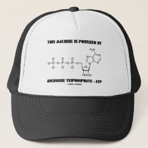 Diese Maschine wird durch Adenosin-Triphosphat Truckerkappe