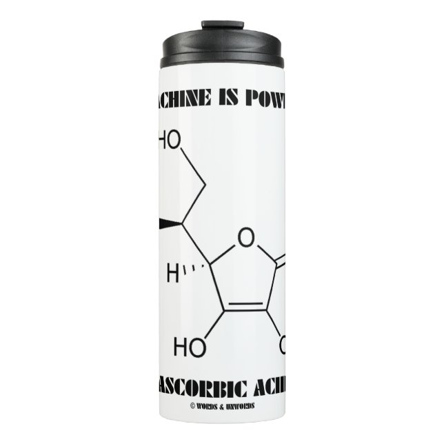 Diese Maschine wird mit Ascorbinsäure (VIT C) betr Thermosbecher (Vorderseite)