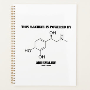 Diese Maschine wird von Adrenalin-Molekül angetrie Planer