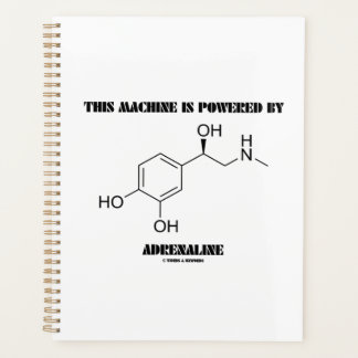 Diese Maschine wird von Adrenalin-Molekül angetrie Planer