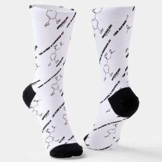 Diese Maschine wird von Adrenalin-Molekül angetrie Socken