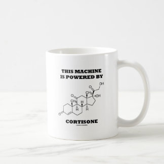 Diese Maschine wird von Cortison (Chemie) betriebe Tasse