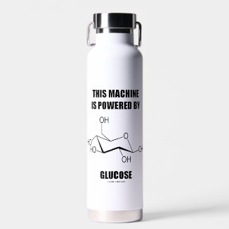 Diese Maschine wird von Glukosechemie angetrieben Trinkflasche