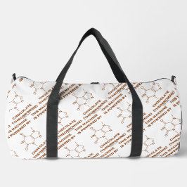 Diese Maschine wird von Schokoladentheobromin ange Duffle Bag