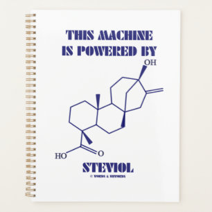 Diese Maschine wird von Steviol Chem Molekül anget Planer