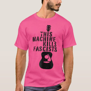 Diese Maschinen töten Faschisten Funny Guitar Musi T-Shirt