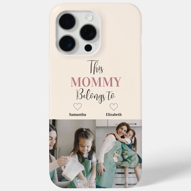 "Diese Mommy gehört zu" Handy-Fall für das Foto Case-Mate iPhone Hülle (Rückseite)