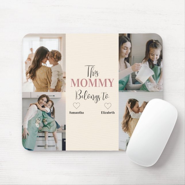 "Diese Mommy gehört zu" Mousepad für das benutzerd (Mit Mouse)