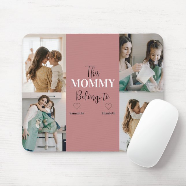 "Diese Mommy gehört zu" Mousepad für das benutzerd (Mit Mouse)