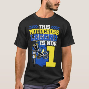 Diese Motocross Legende ist jetzt 1 Motorrad 1. Bi T-Shirt