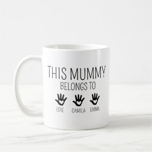 Diese Mumie gehört, Custom Mama Tasse, Personalisi Kaffeetasse
