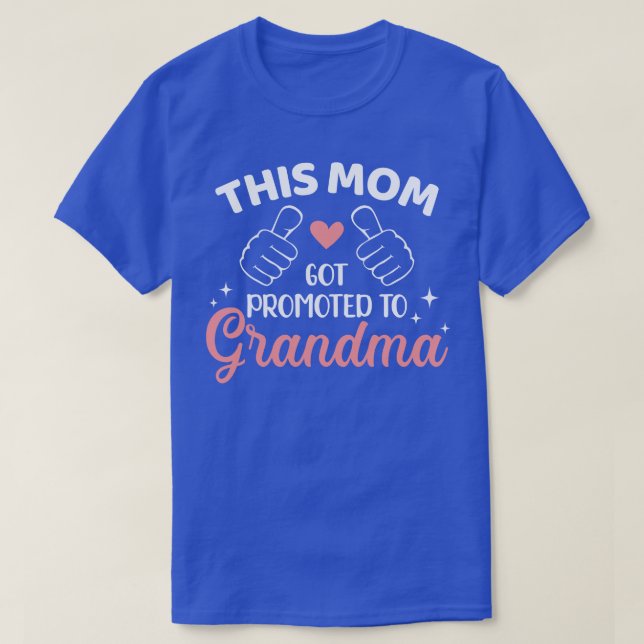 Diese Mutter got zur Oma befördert T-Shirt (Design vorne)
