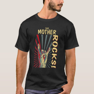 Diese Mutter rockt Vintage Retro Konzert 70er 80er T-Shirt