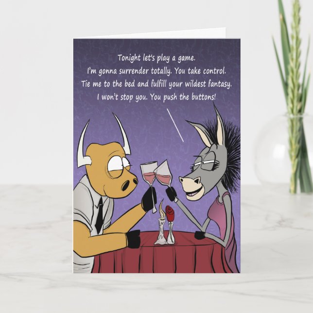 DIESE NACHT IST IHRE NACHT! KARTE (Vorderseite)