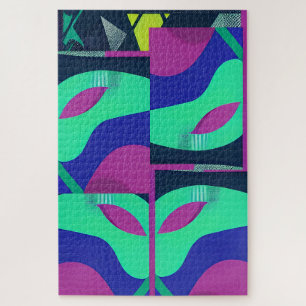 Diese neue Memphis Masquerade Wave Puzzle