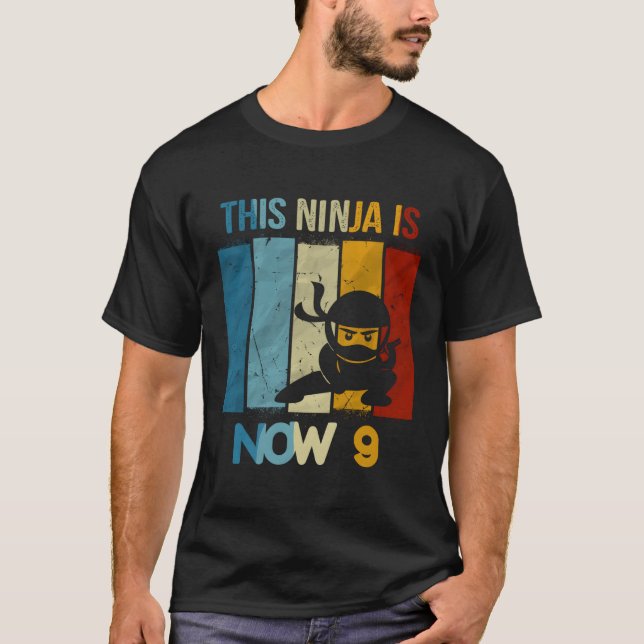 Diese Ninja ist 9 Ninja T-Shirt (Vorderseite)
