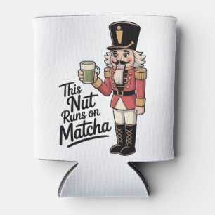 Diese Nuss läuft auf Matcha Weihnachts-Nussknacker Dosenkühler
