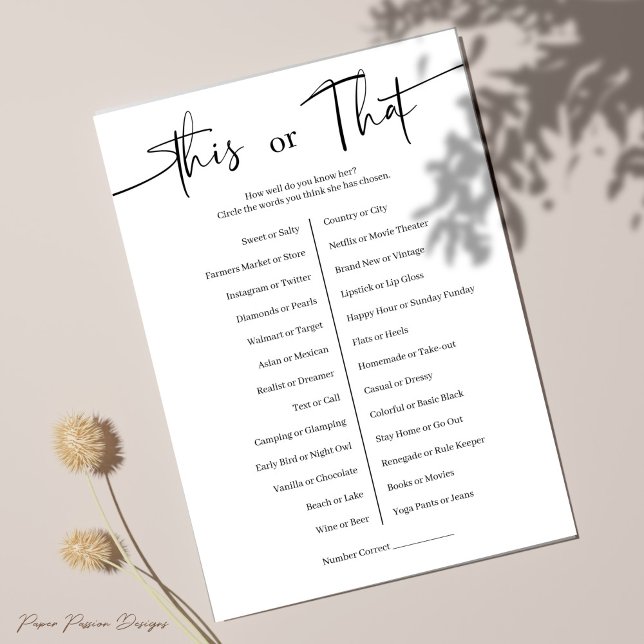 Diese oder jene Game Card Einladung (Von Creator hochgeladen)