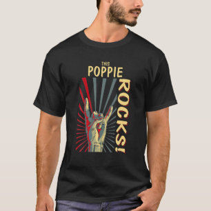 Diese Oma rockt Vintage Retro Konzert 70er 80er Fu T-Shirt