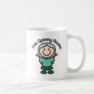 Diese Oma schaukelt Geschenk-Idee Kaffeetasse