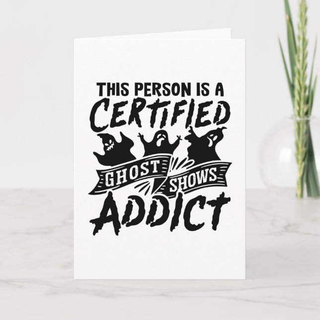 Diese Person ist für die Jagd auf Geisterjäger zer Karte (Vorderseite)