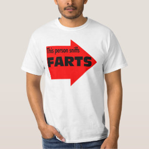 Diese Person schnüffelt farts. T-Shirt