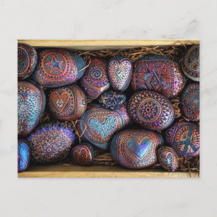 Diese Post Card ROCKEN! Postkarte